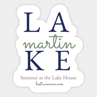 Lake Martin Sticker